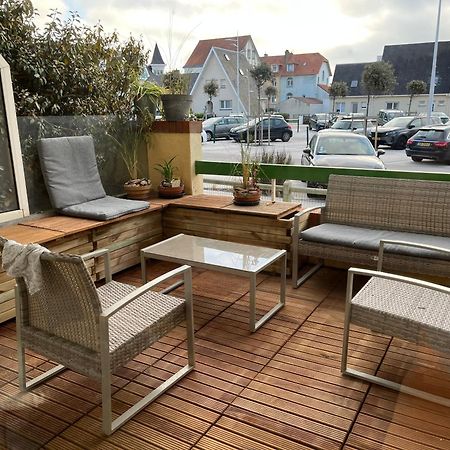 Agreable Appartement Et Terrasse A 2 Pas De La Mer Вимере Екстериор снимка
